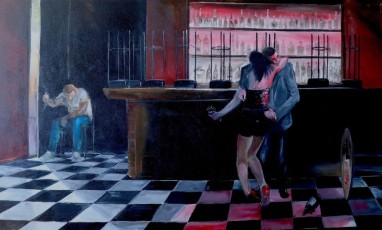 "After Hours" by Lindley FarleyOil on CanvasPrice: $3,500