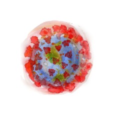 "This" by Susann Ferris-JonesAcrylic on PaperDimension: 8" X 8"Price on Request